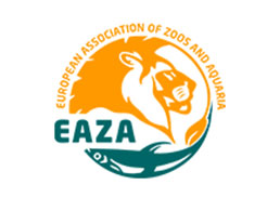 The European Association of Zoos and Aquariums logo featuring tickets to the zoo.